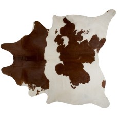 Cowhide Rug | Brown and White Special | XL | 43 SQFT 