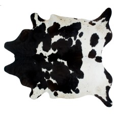 Cowhide Rug | Chocolate and White | XXL | 48 SQFT | A