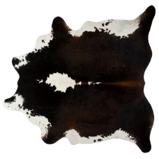 Cowhide Rug | Chocolate and White | XXL | 47 SQFT