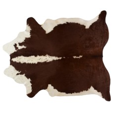 Cowhide Rug | Brown and White Regular | XL | 45 SQFT