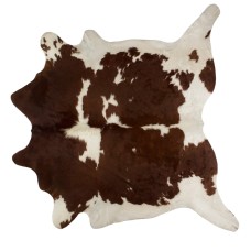 Cowhide Rug | Brown and White Special | XL | 37 SQFT