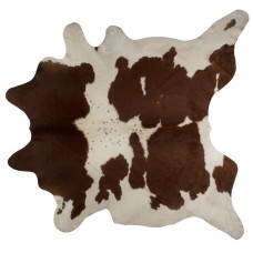 Cowhide Rug | Brown and White Special | XL | 44 SQFT | A