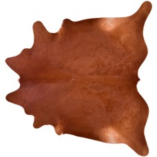 Cowhide Rug | Solid Dark Brown | L | 35 SQFT