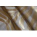 Cowhide Rug Gold Zebra Metallic on White - XL - (42 SQFT)