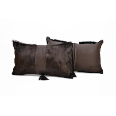 Springbok (Black) Erova Pillow (12" x 20")