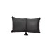 Springbok (Black) Erova Pillow (12" x 20")