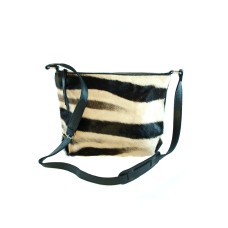 ALLY ZEBRA HANDBAG