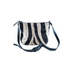 ALLY ZEBRA HANDBAG