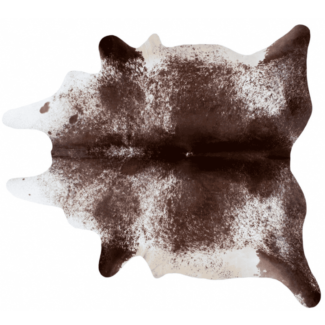 Cowhide Rug (Salt & Pepper Brown and White) – XL (43 SQFT)