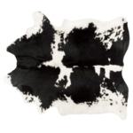 Cowhide Rug (Black and White Special) - XL - 43 SQFT