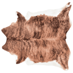 Cowhide Rug | Exotic with White Belly | XXL | 48 SQFT