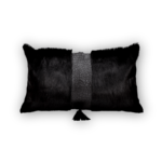 Springbok (Black) Erova Pillow (12" x 20")