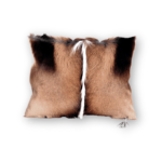 Springbok Small Pillow with Stone Suede Backing (12" x 16")