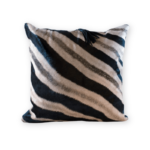Zebra Large Hide Pillow (20" x 20")