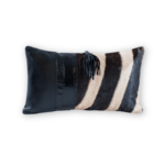 Zebra Hide 3 Panel Pillow (12" x 20")
