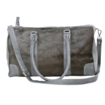 Weekender Wildebeest Leather Travel and Sports Duffel Bag